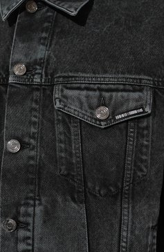 Мужская джинсовая куртка VTMNTS темно-синего цвета, арт. VL12JA970N | Фото 5 (Кросс-КТ: Куртка, Деним; Рукава: Длинные; Материал сплава: Проставлено; Материал внешний: Хлопок, Деним; Драгоценные камни: Проставлено; Длина (верхняя одежда): Короткие; Стили: Кэжуэл)