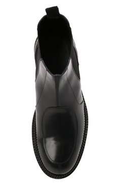 Мужские кожаные челси boaz JIMMY CHOO черного цвета, арт. B0AZ/XXC | Фото 6 (Каблук высота: Высокий; Материал внутренний: Натуральная кожа; Материал утеплителя: Без утеплителя; Подошва: Массивная; Мужское Кросс-КТ: Сапоги-обувь, Челси-обувь)