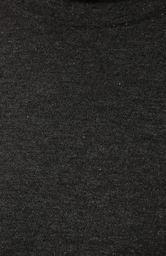 Женская водолазка из смеси кашемира и вискозы BRUNELLO CUCINELLI темно-серого цвета, арт. M9A850104 | Фото 5 (Женское Кросс-КТ: Водолазка-одежда; Материал внешний: Шерсть, Кашемир, Вискоза; Рукава: Длинные; Материал внутренний: Не назначено; Длина (для топов): Стандартные; Материал сплава: Проставлено; Драгоценные камни: Проставлено; Стили: Кэжуэл; Статус проверки: Проверена категория)