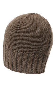 Мужская кашемировая шапка INVERNI коричневого цвета, арт. 4226 CM | Фото 2 (Материал: Текстиль, Кашемир, Шерсть; Кросс-КТ: Трикотаж)