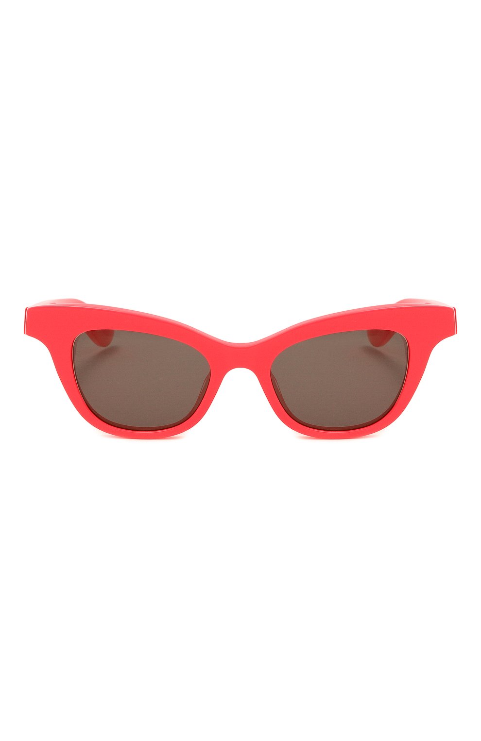 Женские солнцезащитные очки ALEXANDER MCQUEEN розового цвета, арт. AM0381S 004 | Фото 3 (Региональные ограничения белый список (Axapta Mercury): Не проставлено; Нос: Не проставлено; Материал: Пластик; Тип очков: С/з; Оптика Гендер: оптика-женское; Очки форма: Cat-eye)