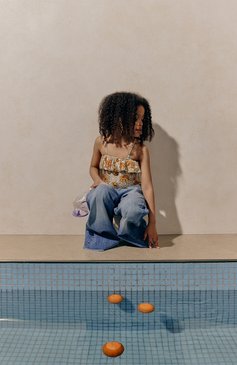Детские кожаные сандалии AGE OF INNOCENCE коричневого цвета, арт. 000343/ZELLA/25-31 | Фото 5 (Материал внутренний: Натуральная кожа)