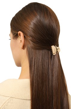 Женская заколка для волос ALEXANDRE DE PARIS бежевого цвета, арт. ICCB-12831-03A23 OS | Фото 2 (Региональные ограничения белый список (Axapta Mercury): Не проставлен о; Нос: Не проставлено; Материал: Пластик)