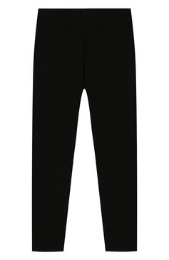 Детские кашемировые брюки GIORGETTI CASHMERE черного цвета, арт. MB933/WS/2A-6A | Фото 1 (Материал внешний: Шерсть, Кашемир; Случай: Повседневный; Статус проверки: Проверена категория)