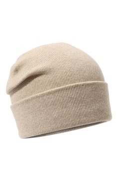 Детского кашемировая шапка BRUNELLO CUCINELLI кремвого цвета, арт. B12M14599A | Фото 1 (Материал: Текстиль, Кашемир, Шерсть)