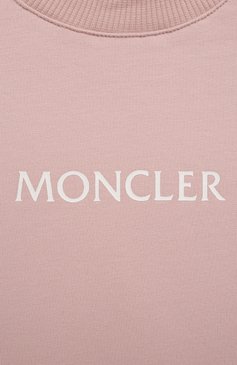 Детский комплект из свитшота и брюк MONCLER розового цвета, арт. G2-951-8M773-10-809EH | Фото 7 (Кросс-КТ НВ: Костюм; Рукава: Длинные; Материал сплава: Проставлено; Материал внешний: Хлопок; Драгоценные камни: Проставлено; Материал подклада: Хлопок; Ростовка одежда: 12 мес | 80 см, 18 мес | 86 см, 24 мес | 92 см, 36 мес | 98 см, 6 мес | 68 см, 9 мес | 74 см)