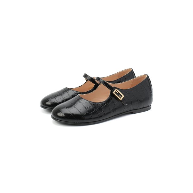 Кожаные туфли Fendi JFR321/TC3/27-31