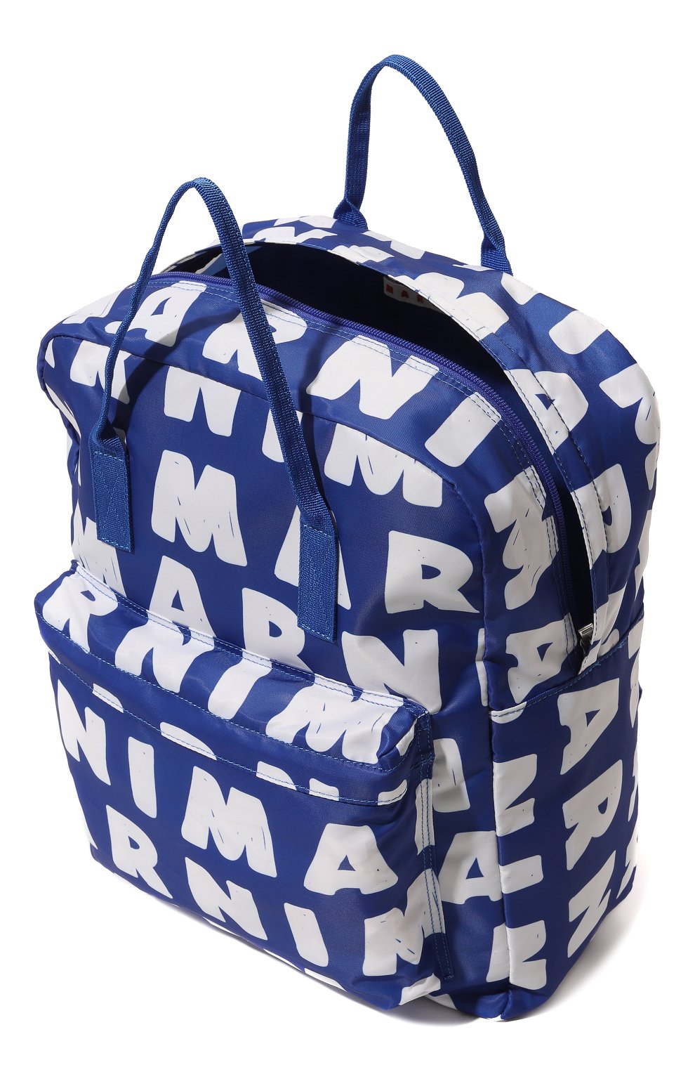 Детская рюкзак MARNI синего цвета, арт. M00633/M00N0 | Фото 3 (Материал: Текстиль)