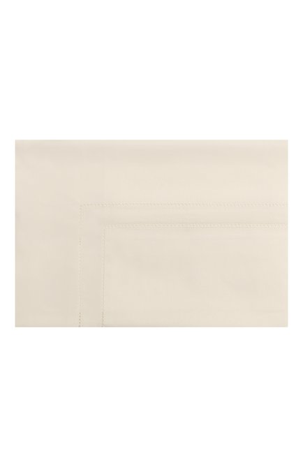 Хлопковая наволочка FRETTE кремвого цвета, арт. FR0401 E0700 065B | Фото 2