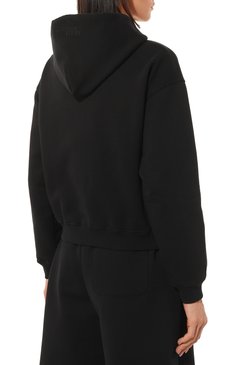 Мужского хлопковая толстовка VETEMENTS черного цвета, арт. UE63HD521B | Фото 4 (Стили: Спорт-шик; Женское Кросс-КТ: Толстовка-одежда, Кардиган-одежда)