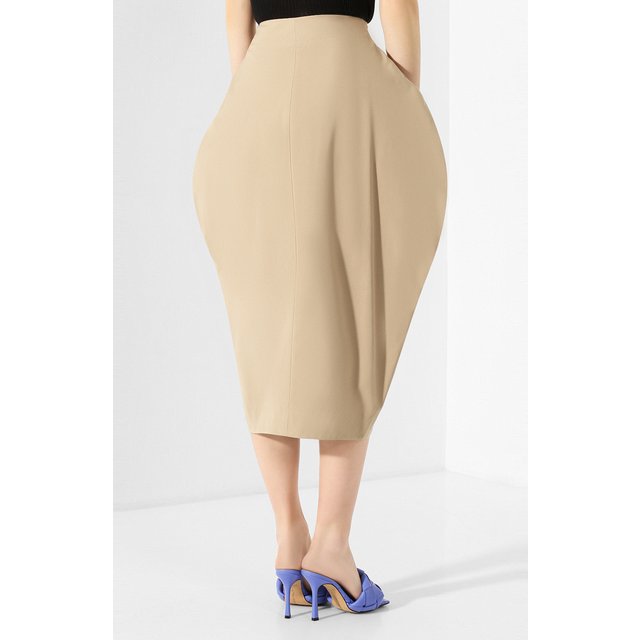 фото Юбка из смеси хлопка и вискозы bottega veneta