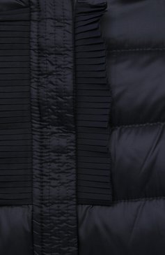 Детского пуховая куртка MONCLER темно-синего цвета, арт. G1-951-1C509-10-53048 | Фото 3 (Кросс-КТ НВ: Куртки; Региональные ограничения белый список (Axapta Mercury): RU)
