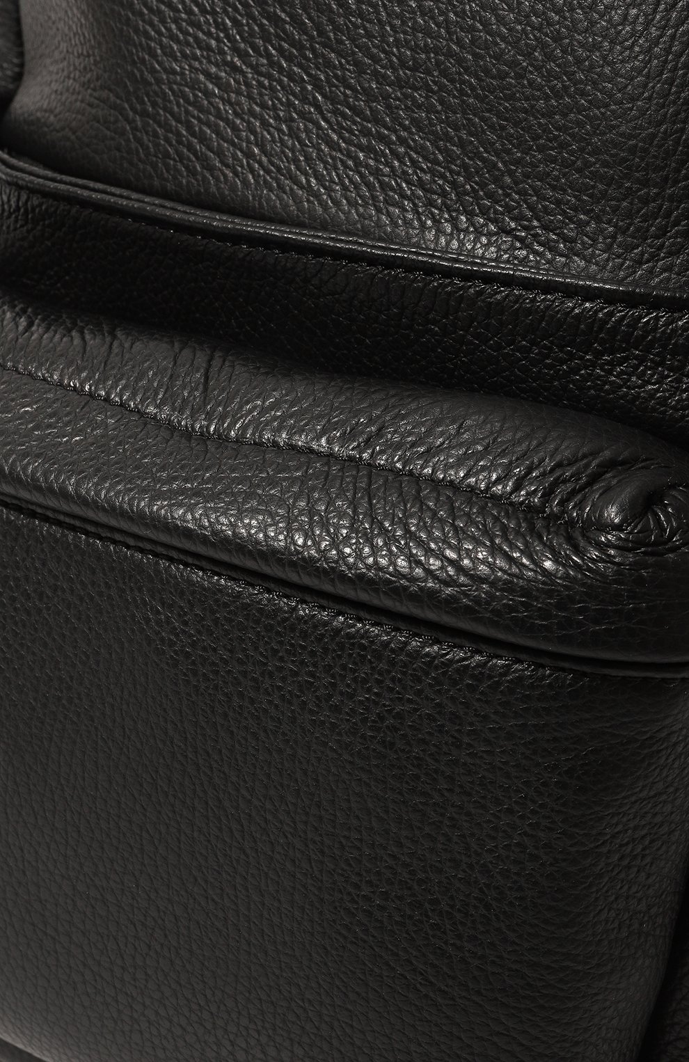 Мужской кожаный рюкзак VIC MATIE черного цвета, арт. 1A0158TC999C6HB001 | Фото 3 (Материал: Натуральная кожа; Стили: Кэжуэл; Размер: large)