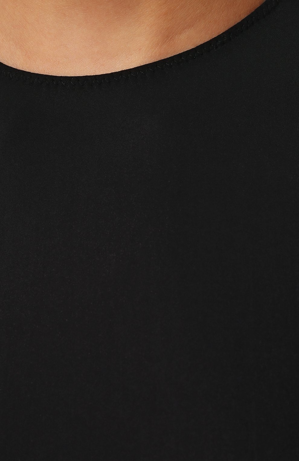 Женское боди MAISON MARGIELA черного цвета, арт. S51NA0056/S20518 | Фото 5 (Рукава: Длинные; Материал внутренний: Не назначено; Материал внешний: Синтетический материал; Материал сплава: Проставлено; Стили: Классический, Минимализм, Кэжуэл; Драгоценные камни: Проставлено; Кросс-КТ: с рукавом; Женское Кросс-КТ: Боди-одежда; Статус проверки: Проверена категория)