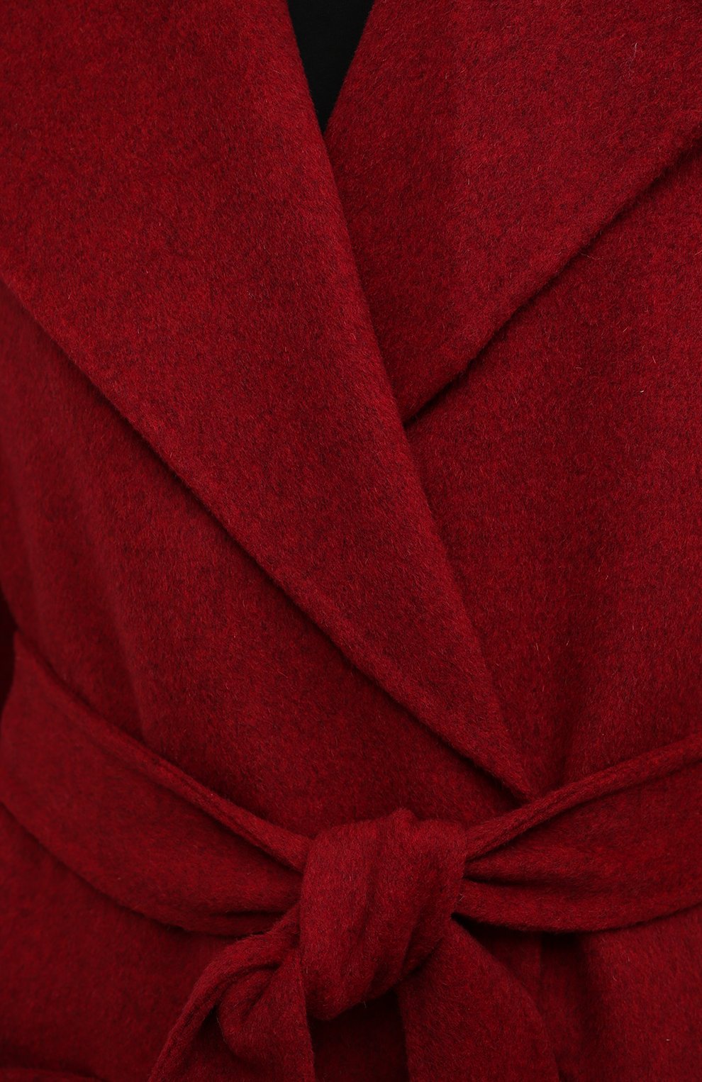 Женское шерстяное пальто MICHAEL MICHAEL KORS бордового цвета, арт. MU120233HX | Фото 5 (Материал внешний: Шерсть; Рукава: Длинные; Региональные ограничения белый список (Axapta Mercury): RU; Материал сплава: Проставлено; Длина (верхняя одежда): Длинные; Драгоценные камни: Проставлено; 1-2-бортные: Двубортные; Стили: Кэжуэл)