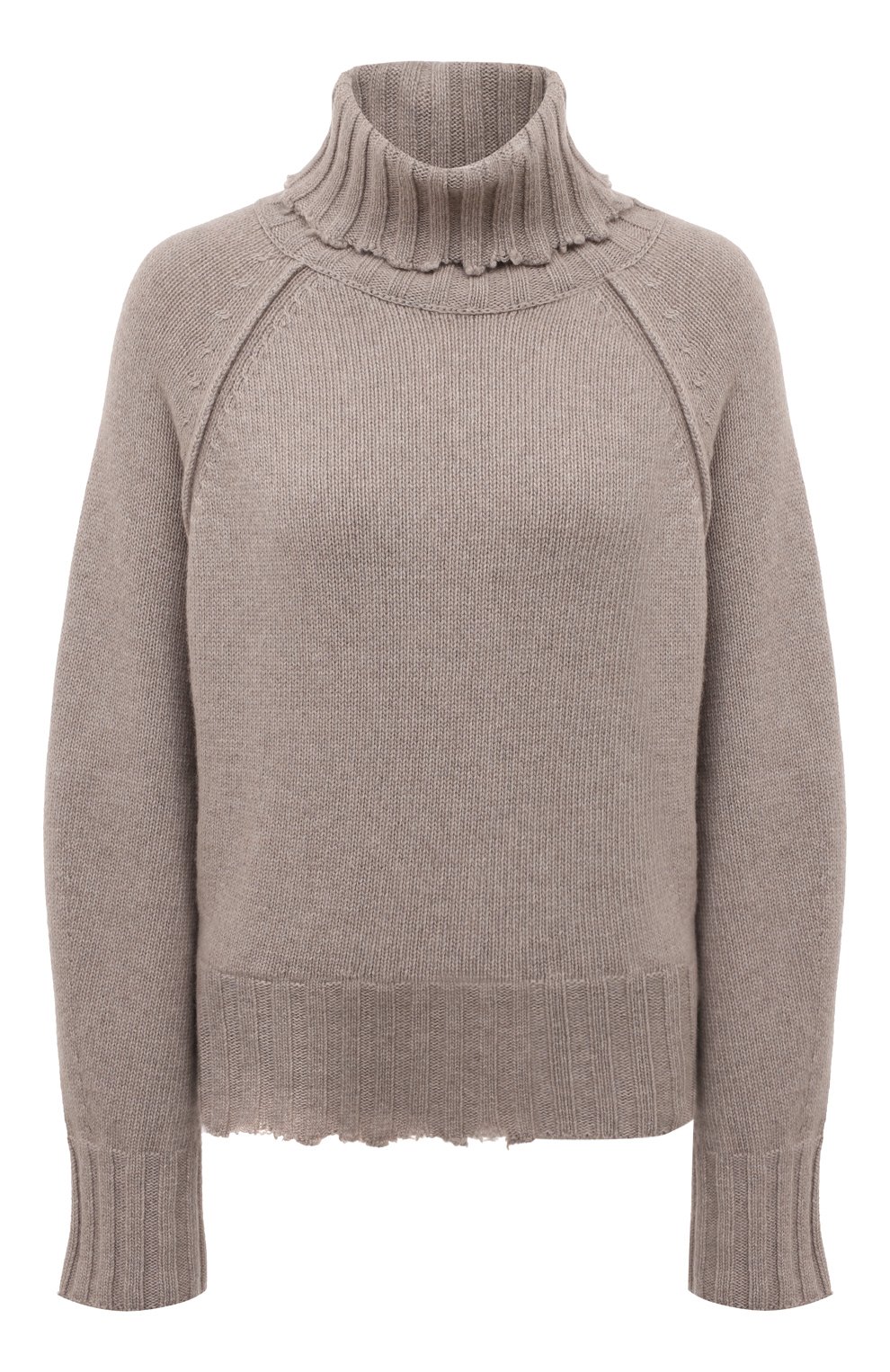 Женский бежевый свитер из кашемира и шерсти ISABEL BENENATO купить в ...