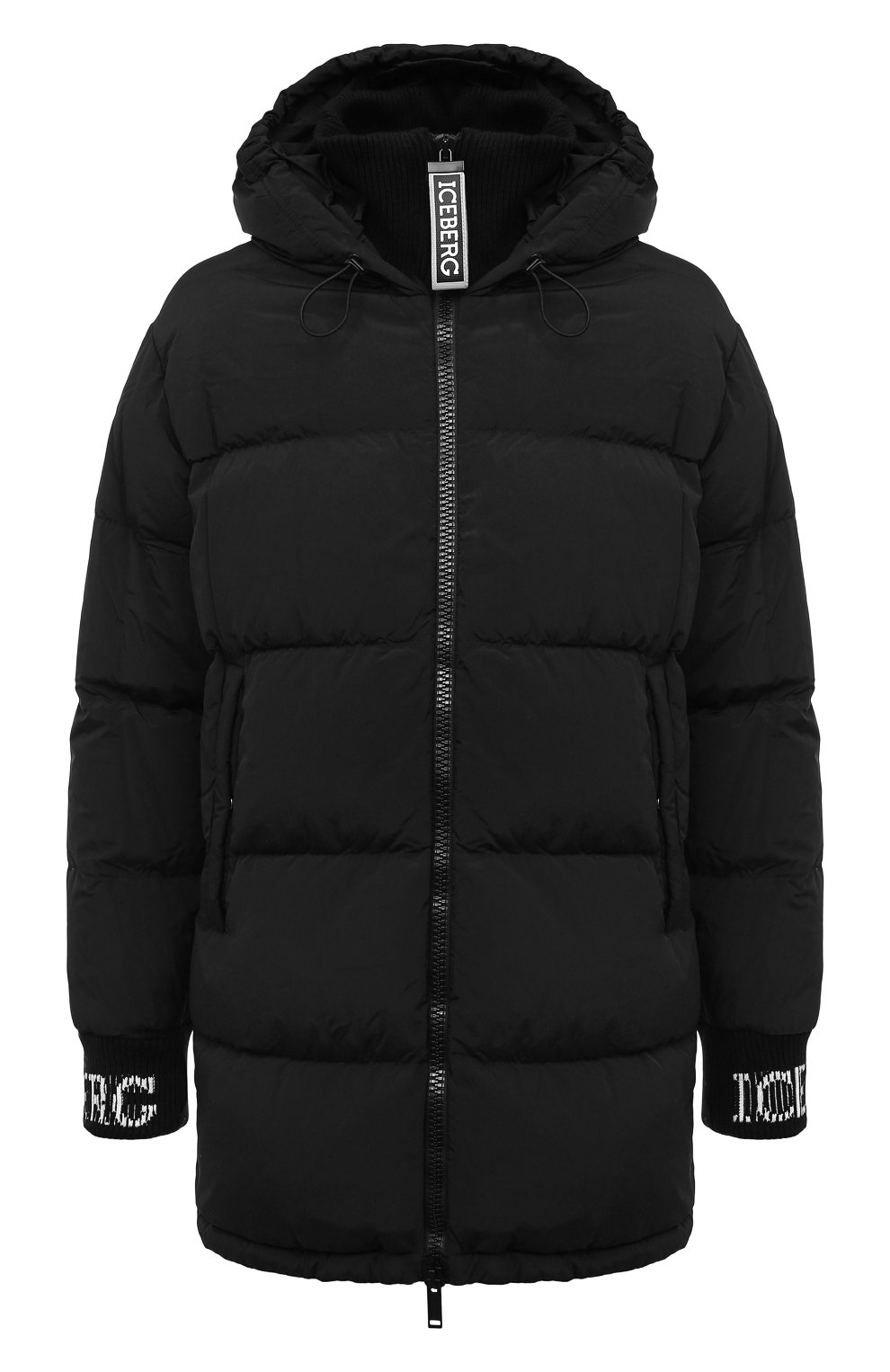 Мужская черная пуховик ICEBERG купить в интернет-магазине ЦУМ, арт ...