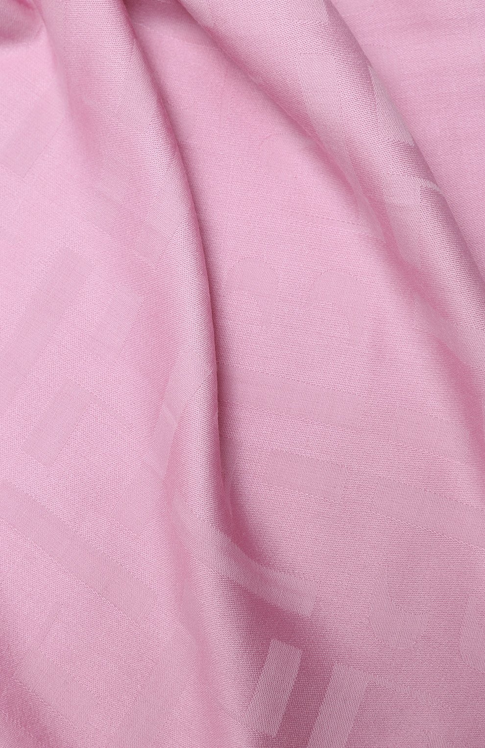Женская шаль BOSS сиреневого цвета, арт. 50430771 | Фото 2 (Материал: Текстиль, Шерсть)