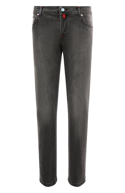 Мужские джинсы KITON серого цвета по цене 122500 руб., арт. UPNJS/J0218C | Фото 1