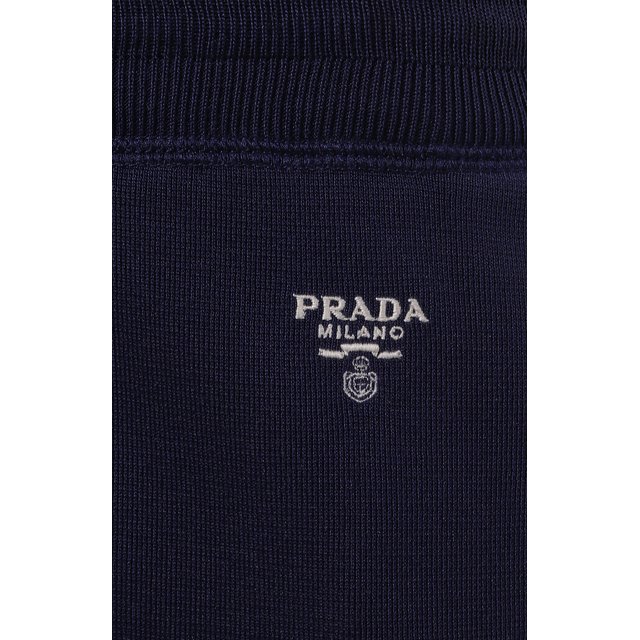 Шелковые джоггеры Prada UMP97-1ZRO-F0216-212 Фото 5