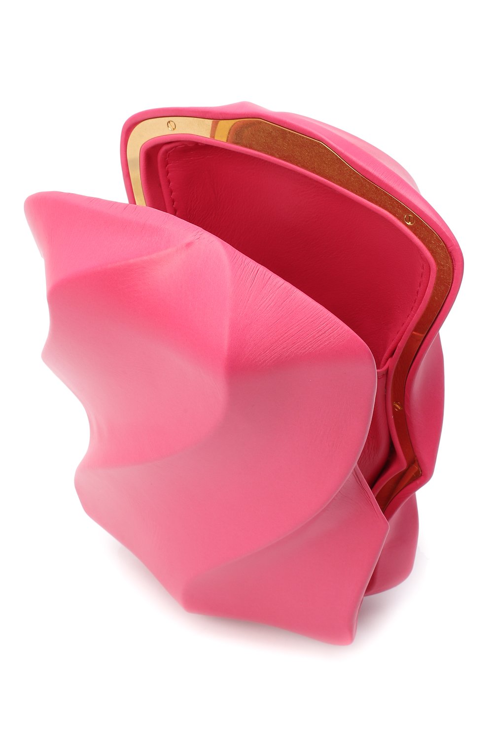Женский клатч bv whirl BOTTEGA VENETA розового цвета, арт. 639332/VA9A0 | Фото 4 (Материал: Натуральная кожа; Региональные ограничения белый список (Axapta Mercury): RU; Женское Кросс-КТ: Клатч-клатчи; Размер: mini)