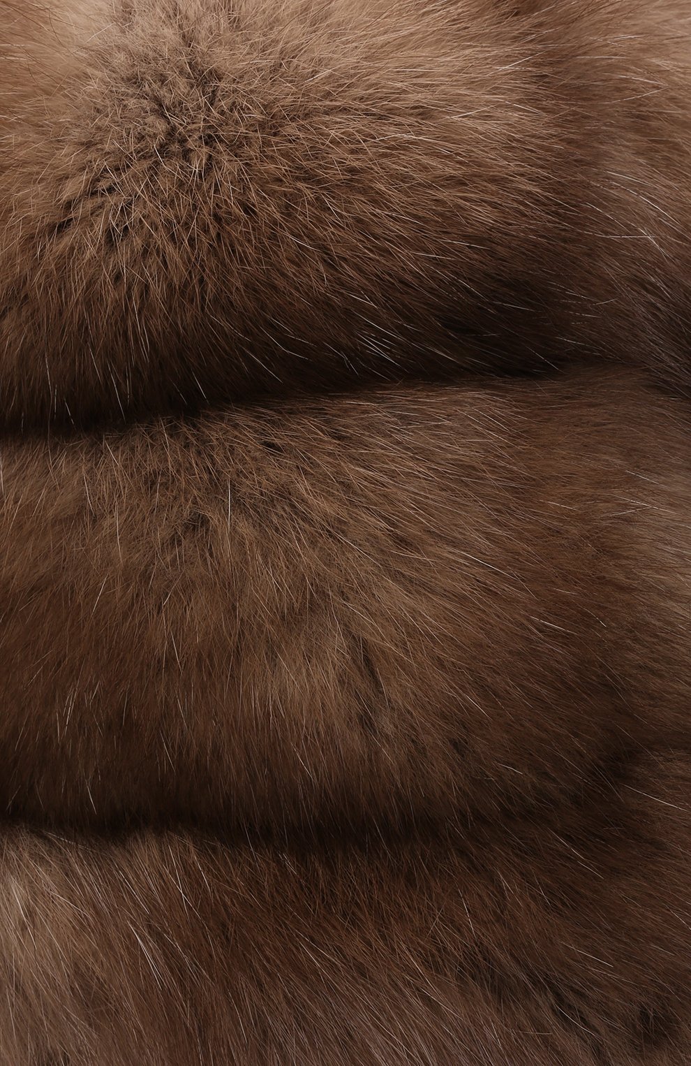 Женская шапка из меха соболя FURLAND коричневого цвета, арт. 0172801910061200000 | Фото 4 (Материал: Натуральный мех)