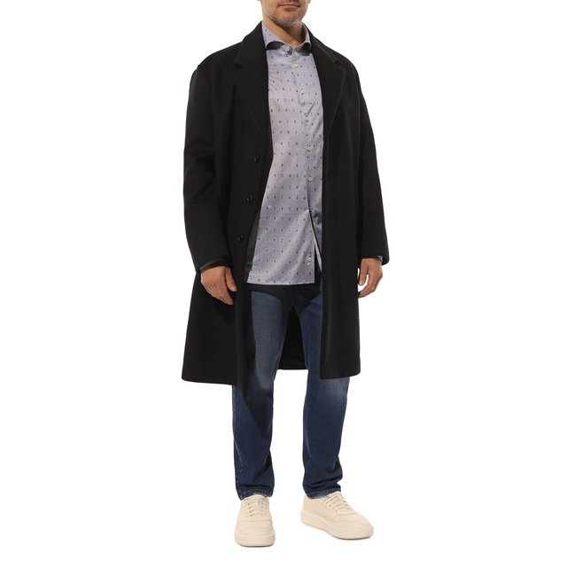 фото Хлопковая рубашка canali