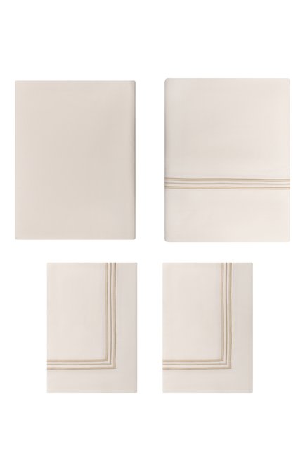 Комплект постельного белья FRETTE бежевого цвета, арт. FR6325 E3491 260F | Фото 1