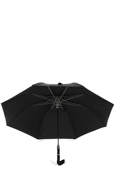 Мужской складной зонт PASOTTI OMBRELLI черного цвета, арт. 64S/RAS0 6768/1/W31/T | Фото 3 (Материал: Текстиль, Синтетический материал, Металл; Статус проверки: Проверена категория)