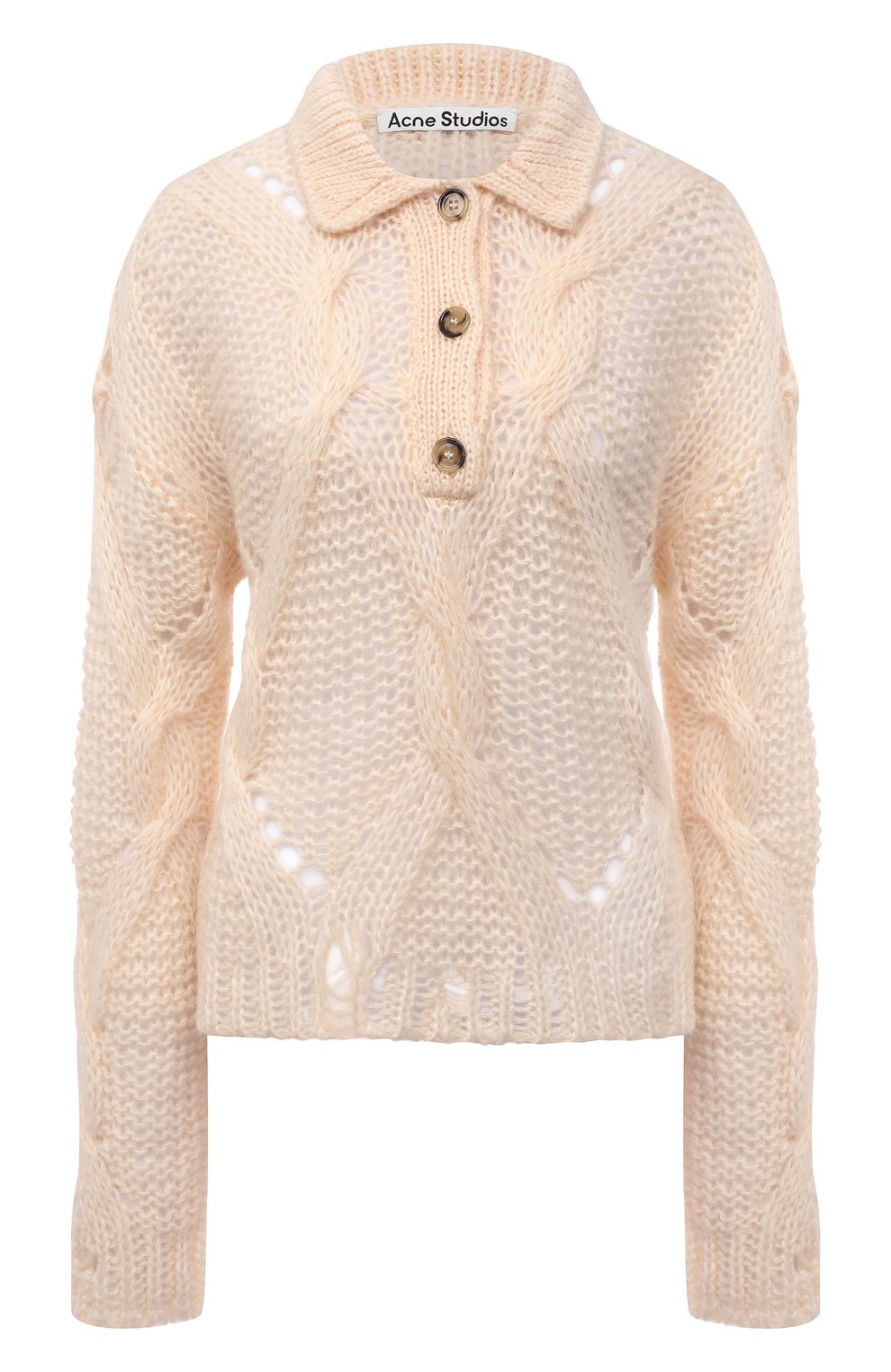 Женский светло-бежевый свитер ACNE STUDIOS купить в интернет-магазине ...