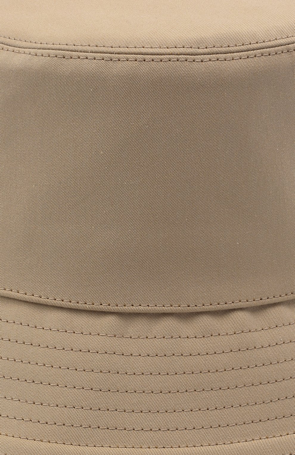 Женская хлопковая панама BURBERRY бежевого цвета, арт. 8048770 | Фото 4 (Материал: Текстиль, Хлопок; Материал сплава: Проставлено; Нос: Не проставлено)