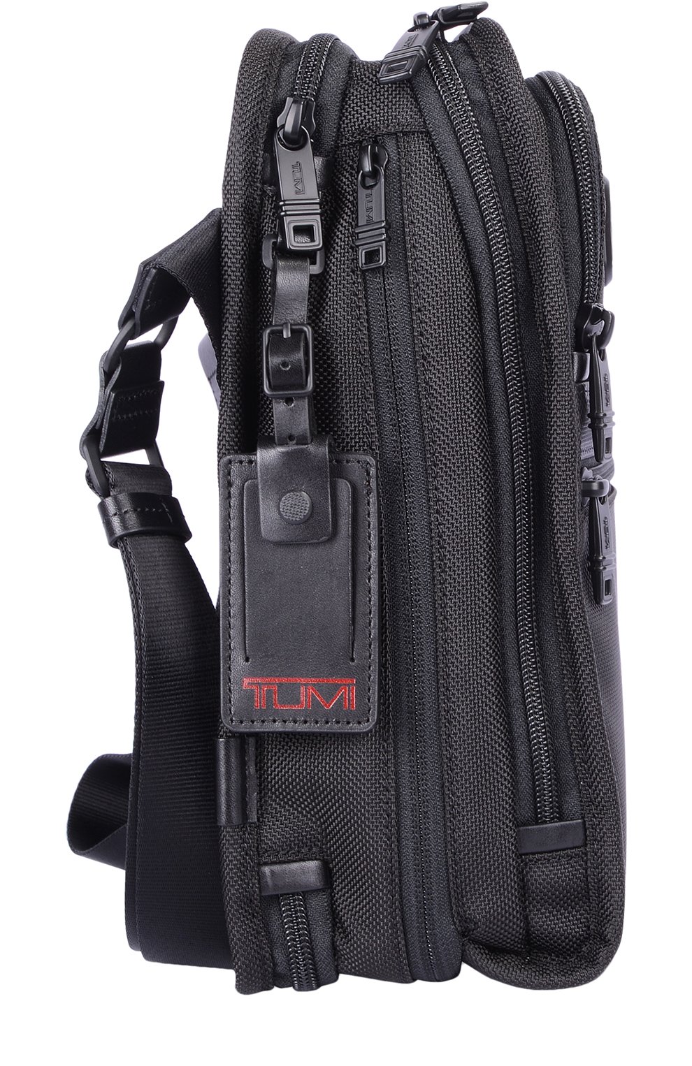 Женская сумка через плечо TUMI черного цвета, арт. 22116D2 | Фото 3 (Региональные ограничения белый список (Axapta Mercury): RU; Материал: Текстиль)