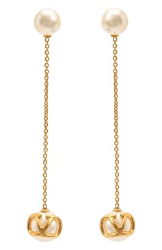 Женские серьги  VALENTINO золотого цвета, арт. UW0J0G61/UXM | Фото 1 (Материал: Металл)
