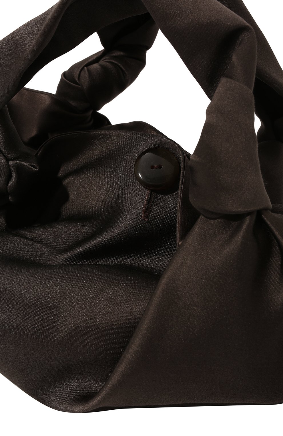 Женская сумка ascot two THE ROW темно-серого цвета, арт. W1219W326 | Фото 3 (Сумки-технические: Сумки top-handle; Статус проверки: Проверено, Проверена категория; Материал: Текстиль; Размер: small)