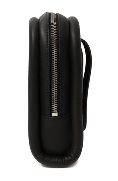 Кожаный чехол bumper для iphone  JW ANDERSON черного цвета, арт. AC0228-LA0168 | Фото 4 (Женское Кросс-КТ: Кожа iPhone; Материал: Натуральная кожа)