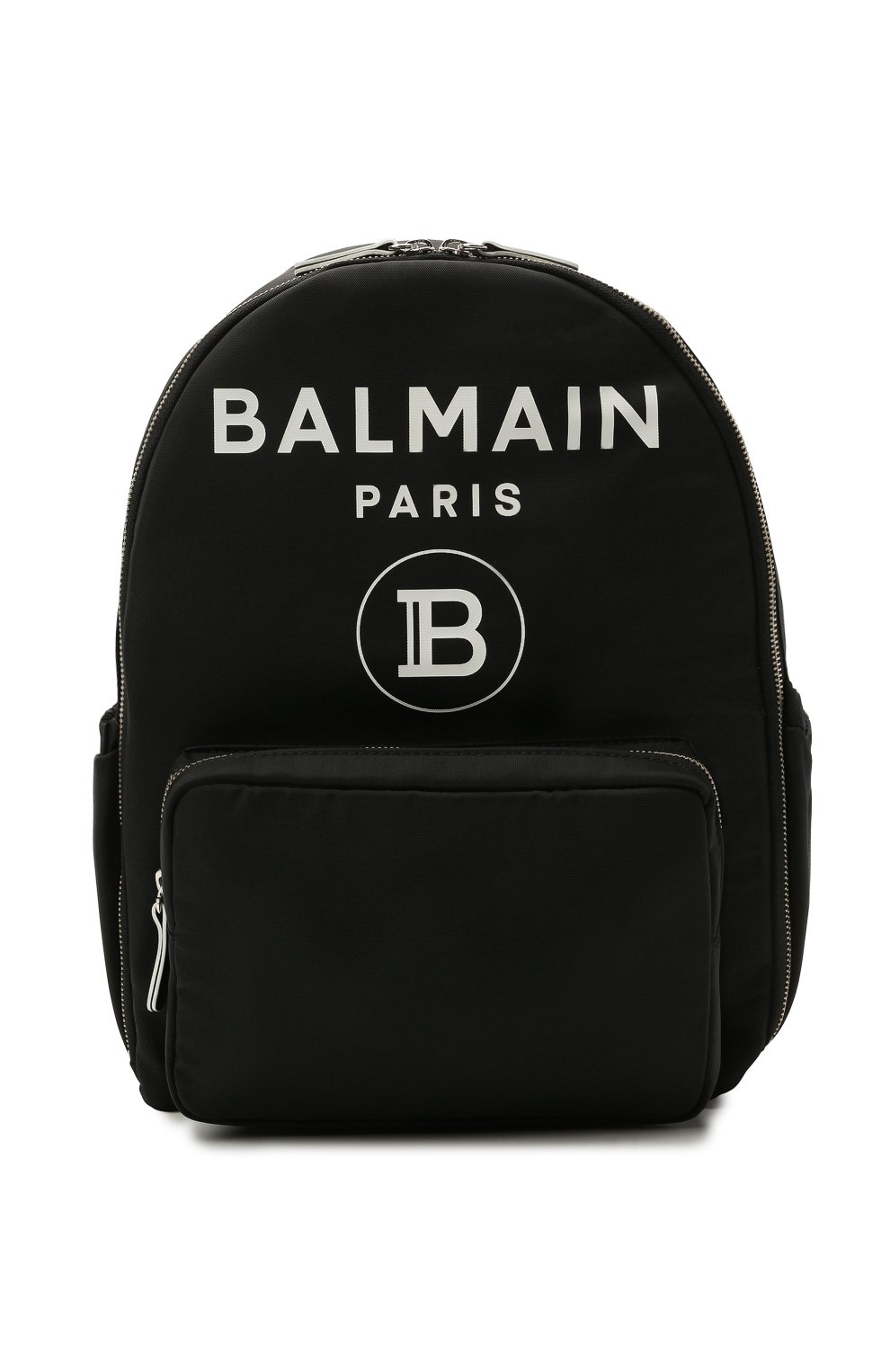 Детская рюкзак BALMAIN черного цвета, арт. 6M0918 | Фото 1 (Региональные ограничения белый список (Axapta Mercury): RU; Материал: Текстиль)