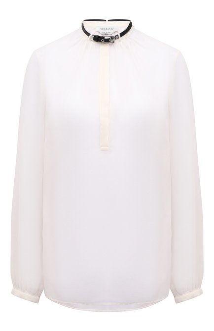 Женская хлопковая блузка GABRIELA HEARST светло-бежевого цвета по цене 154000 руб., арт. 321121 S038 | Фото 1