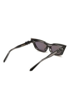 Женские солнцезащитные очки VALENTINO серого цвета, арт. VLS-113B | Фото 4 (Тип очков: С/з; Оптика Гендер: оптика-женское; Очки форма: Cat-eye)