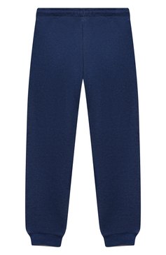 Детские хлопковые джоггеры MARC JACOBS (THE) синего цвета, арт. W14284 | Фото 2 (Материал сплава: Проставлено; Нос: Не проставлено; Материал внешний: Хлопок; Девочки Кросс-КТ: Джоггеры-одежда; Ростовка одежда: 9 лет | 134 см, 12 лет | 152 см, 18 мес | 86 см, 2 года | 92 см, 3 года | 98 см, 4 года | 104 см, 5 лет | 110 см, 7 лет | 122 см)