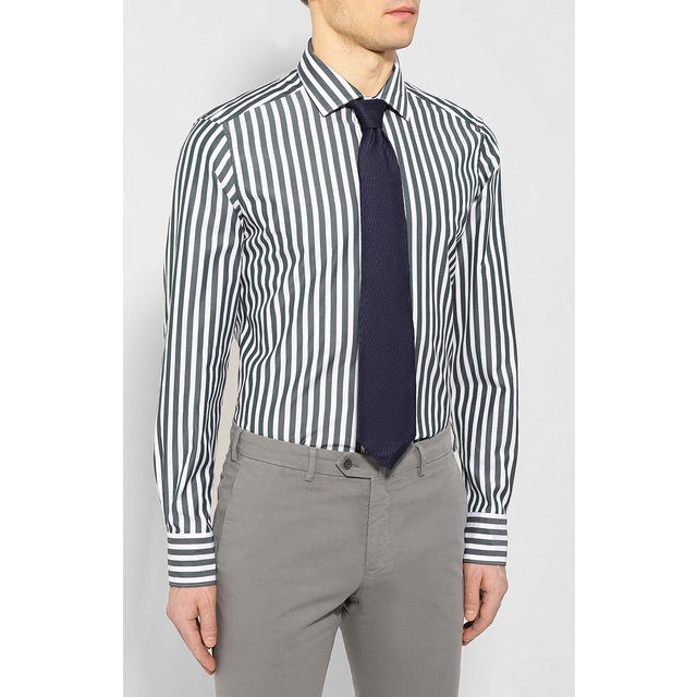 фото Хлопковая рубашка ermenegildo zegna