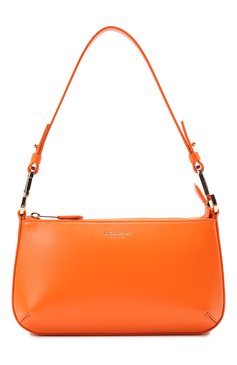 Женская сумка la prima GIORGIO ARMANI оранжевого цвета, арт. Y1H450/YTF4A | Фото 1 (Сумки-технические: Сумки top-handle; Материал: Натуральная кожа; Ремень/цепочка: На ремешке; Размер: small)