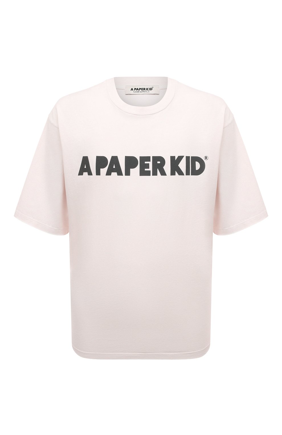 Футболки A Paper Kid, Хлопковая футболка A Paper Kid, Италия, Кремовый, Хлопок: 100%;, 13285597  - купить