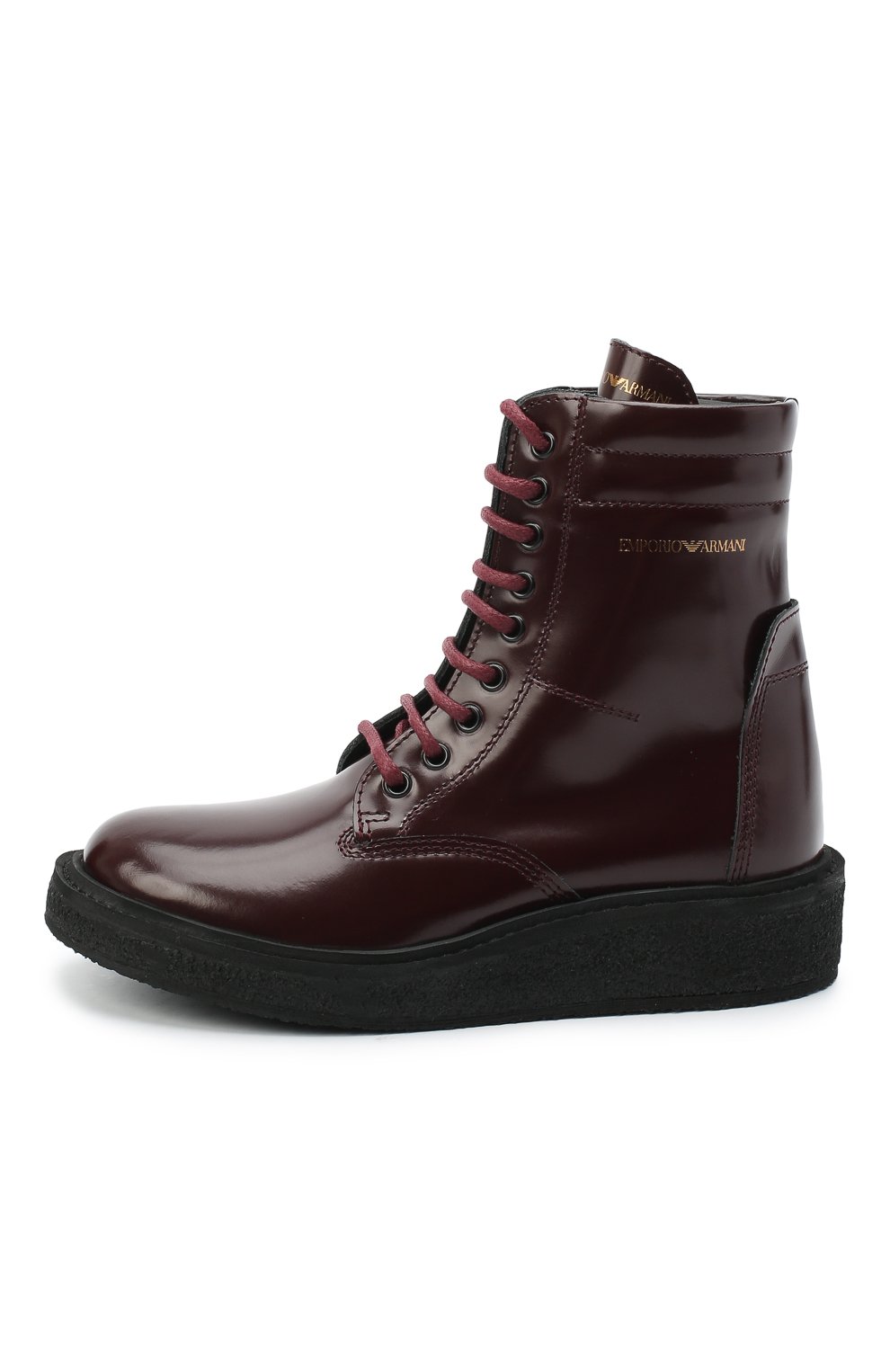 Кожаные ботинки Emporio Armani XYN005/X0I40/28-34 Фото 2