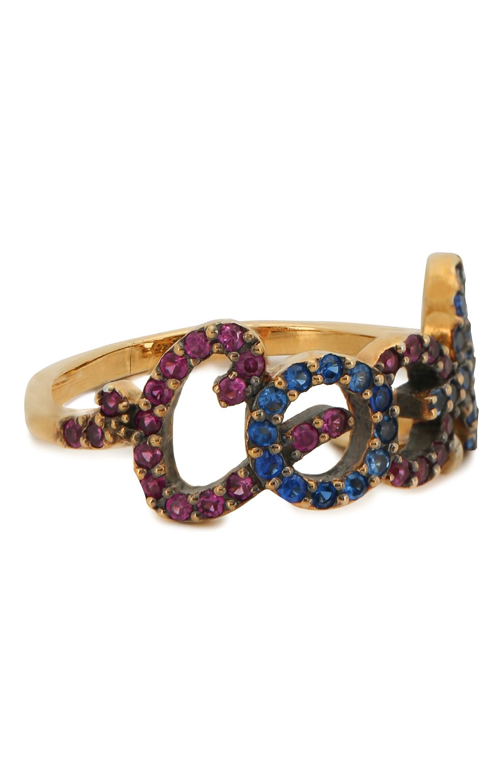 Женское кольцо cool QUEENSBEE разноцветного цвета, арт. 102150/2,26 | Фото 1 (Материал: Серебро; Региональные ограничения белый список (Axapta Mercury): RU)