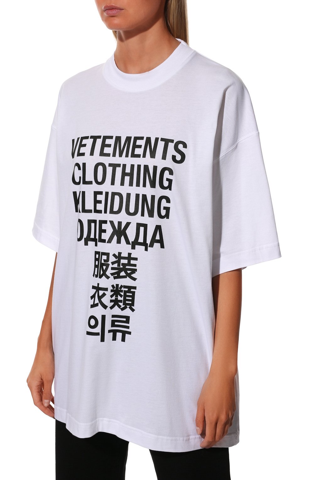 фото Хлопковая футболка vetements