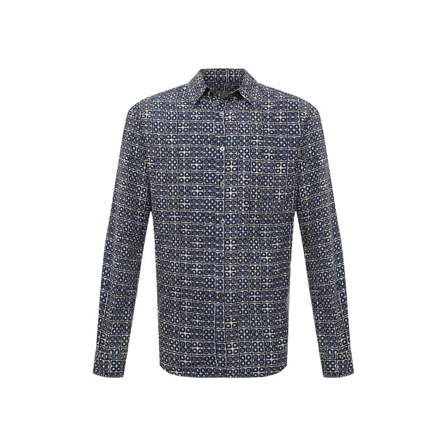 фото Шелковая рубашка corneliani