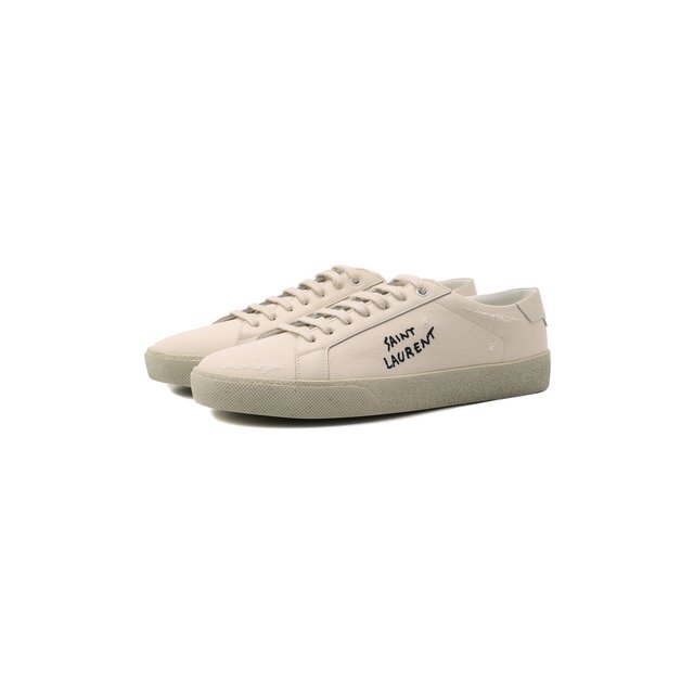 Текстильные кеды Court Classic Saint Laurent 610648/GUP10
