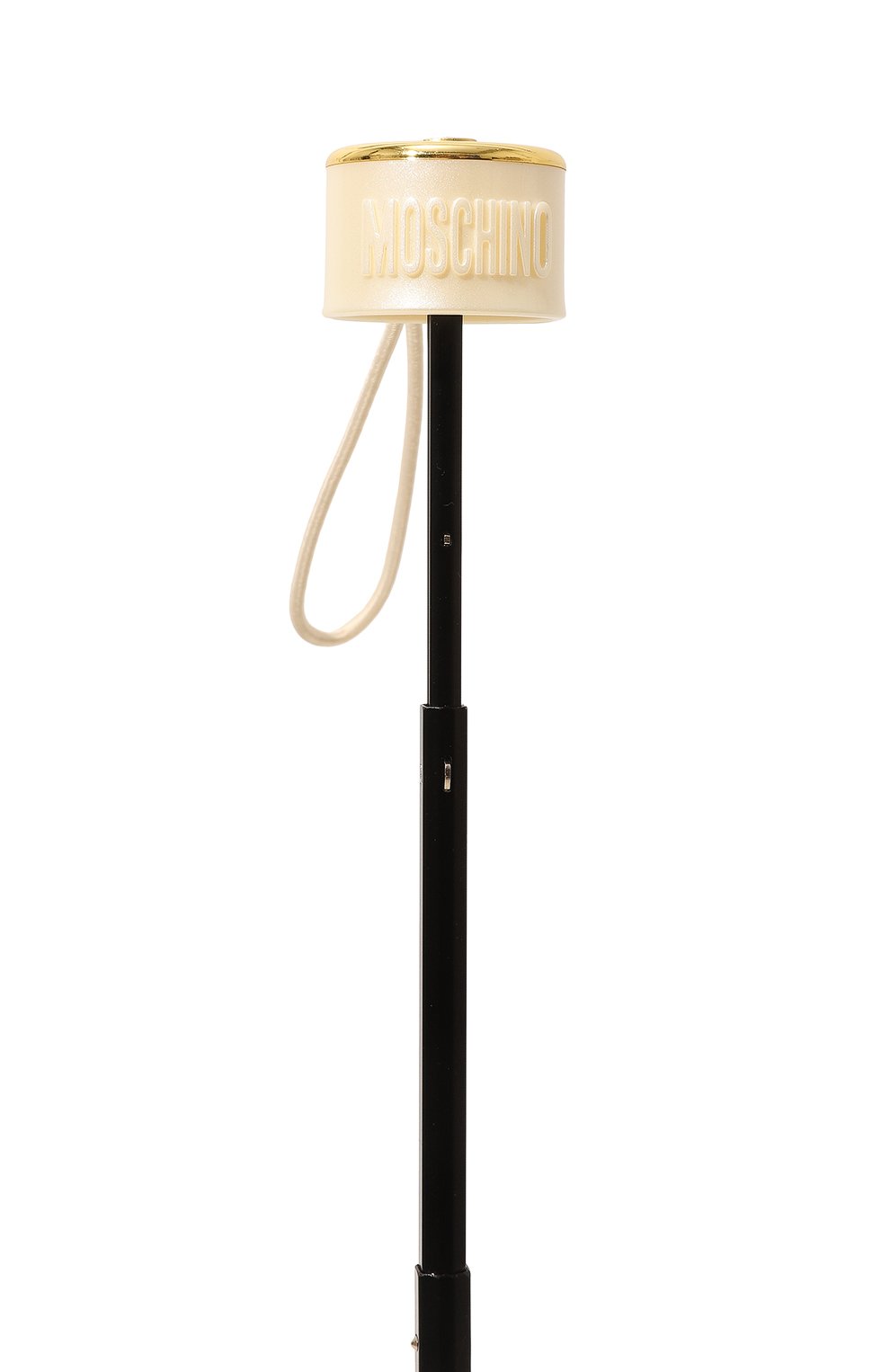 Женский складной зонт MOSCHINO кремвого цвета, арт. 8202-SUPERMINI | Фото 5 (Материал: Текстиль, Синтетический материал, Металл)