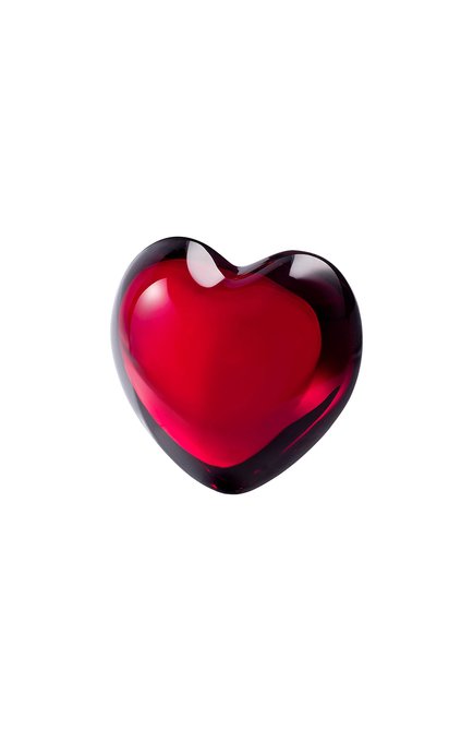Статуэтка coeur cupid's heart BACCARAT красного цвета, арт. 1 761 585 | Фото 1 (Статус проверки: Проверена категория; Ограничения доставки: fragile-2)