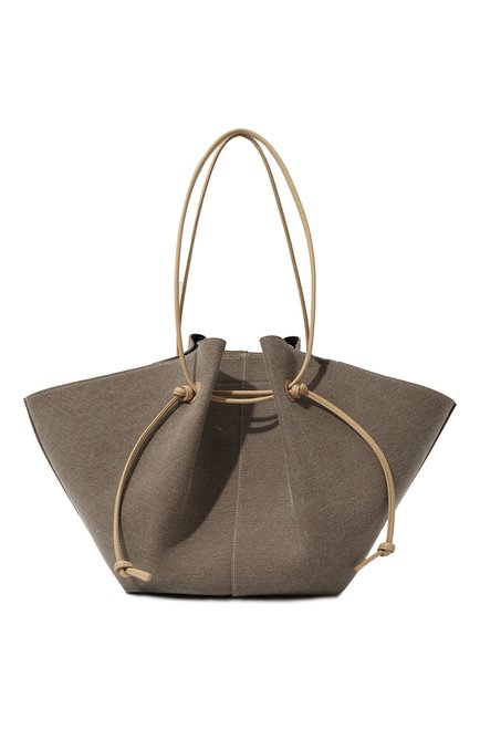 Женская сумка mochi large YUZEFI серого цвета по цене 103500 руб., арт. YUZSS23-HB-LM-D001 | Фото 1